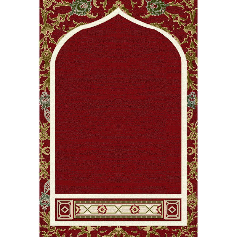 Modern Style Anti Slip Backing Islamic Gift Prayer Carpets Machine Made