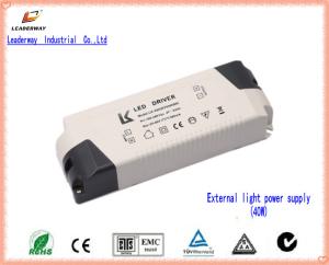 China external LED power supply, 24-42V and 350mA output,PF&gt;0.9 factory