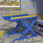 2000kg Hydraulic Lift Loading Dock Stationary Hydraulic Scissor Dock Lift