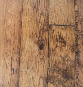 China Handscraped and Distressed Hickory Engineered hardwood Flooring factory