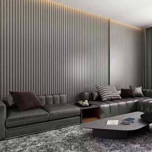 China Waterproof WPC Indoor Wall Panel Plastic Wood Wall Cladding Panels factory