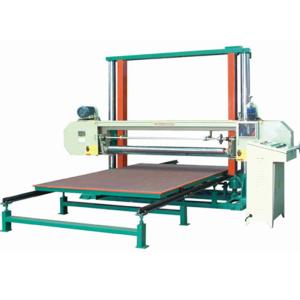 China Handy Operation Aautomatic Horizontal Rebound PU Foam Cutting Machine factory
