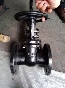 China Py10 rising stem GOST cast iron gate valve factory