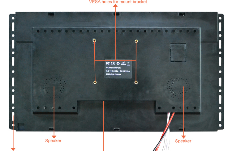 15.6 Inch LCD Android Tablet Open Frame For Built In / Integrated Casing