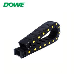 China 20X38 15mm X 30mm Black Cable Drag Chain Suppliers For CNC Machine factory