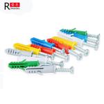 8*40mm Wall 0.3KN Plastic Expansion Anchor With Screw