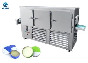 China Chilling Tunnel for Vaseline Filling Machine with Adjustable Speed Conveyor factory