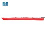 Red Sit In Ocean Touring Kayak Tandem Boat With Paddles For Touring