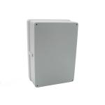 220x155x95mm Rectangular Hinged Metal Conduit Junction Box