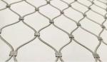 Bridge Protection Stainless Steel Cable Net 80x80mm For Zoo Animal Cages