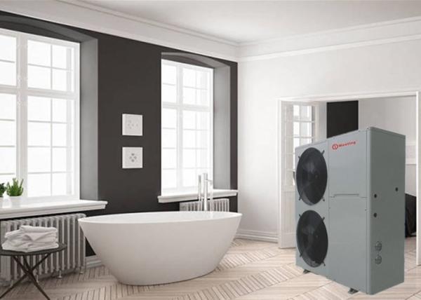 Simple Installation EVI Air Source Monoblock Heat Pump Water Heating Control