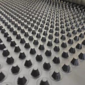 China 20mm Dimple Drain Sheet for Roof Garden and Retaining Wall in Modern Design Style factory