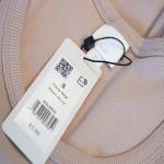 Printed Apparel Price Swing RFID Tag Stickers Name Labels For Clothing