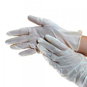 China Powdered Medical Disposable Vinyl Glove Good Sensitivity Pvc Material on sale
