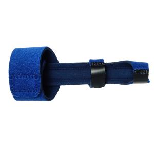 China One Size Fits Broken Bone Splint Middle Finger Wrist Support Blue Color factory