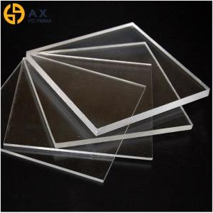China Transparent 4*6 4*8 10mm,8mm Polystyrene Sheet Clear GPPS Plastic Sheet With Affordable Price factory