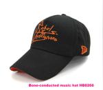 Bone Conduction bluetooth headphones Cap music hat