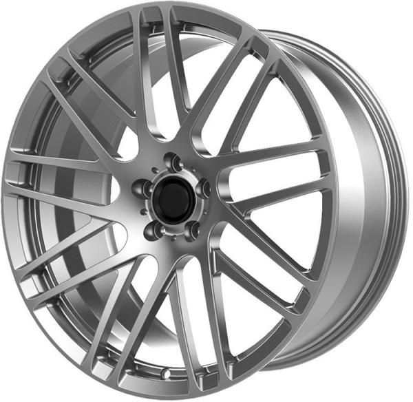 Mesh design gray paint 18 inch automobile rim forged alloy wheel 20 inch