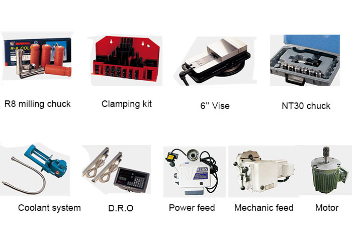 China JOINT Brand High quality low price Vertical turret milling machine for sale 3E