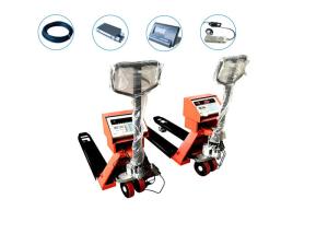 China OEM Carbon Steel Hydraulic Trolley Pallet Jack With Weight Scale factory