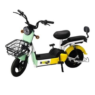 Commuter Electric Bike With Integrated Battery Aluminum Alloy Handlebar And Stem