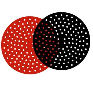 Reusable Square Silicone Air Fryer Mat Non Stick 21cm