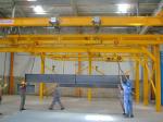 Sa2.5 Hanging Chain Catenary Shot Blasting Equipment For Brakes Cleaning
