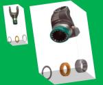 Premium Spicer 3-3-398KX DriveShaft Slip Yoke 1350 Series U-Joint kits 5-178X 5