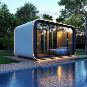 China Framework Prefabricated House Unfurnished Apple Cabin Tiny Home Sleeping Space Pod factory