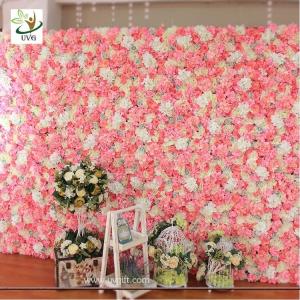 China UVG stunning artificial wedding decoration flower stand for bridal exhibition and party backdrops CHR1132 factory