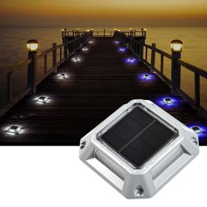 China Long-Lasting Solar Deck Light with Cold White Light and Aluminum PC Material factory