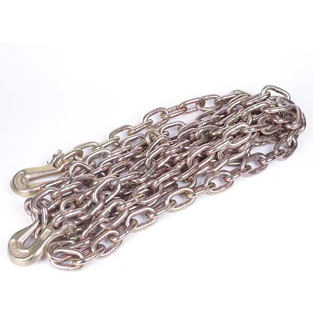 Standard Grade 70 Galvanized Transport Welded Steel Link Chain Hardware 2t Working Loadlimit