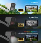Outdoor Starlight Night Vision Two Way Audio 4MP 5MP CCTV Ip Security Camera POE