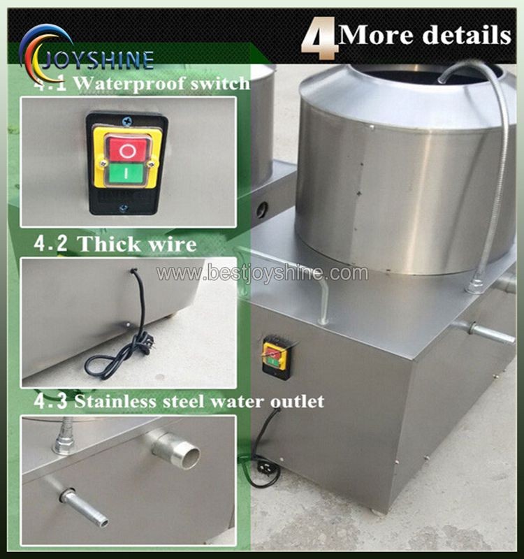 Stainless Steel Peeling And Cutting Machine For Industrial Fruit And Vegetable Processing