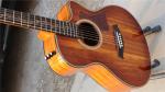 Top Quality koa wood cutaway acoustic electric guitar K24 model best guitars