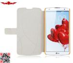 Hot Sell Ultra Thin Colorful PU Flip Leather Cover Case For LG G Pro 2 High