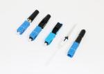 Quick Assembly Fiber Optic Lc Connector / Optical Fibre Cable Connectors
