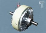 Double Shaft Type Magnetic Powder Clutch 100NM Max Current 2A With Two Shaft
