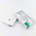 FTTH Network Fiber Optic Cable Socket Panel 2 Cores LC APC Plastic Faceplate 116