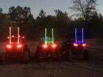 4ft LED Whip Lights Flag White Colors Wireless Remote Weatherproof Lighted