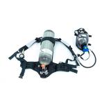 Comfortable 3L SCBA Full Face Mask With Digital Display Pressure Gauge