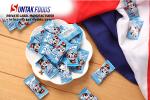 Portable Healthy Blue Organic Sugar Free Candy / Sweet Candies Custom Logo 40
