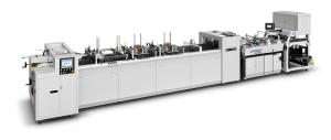 China Low Noise Fully Automatic Carton Box Making Machine With Servo Motor ≤80dB factory