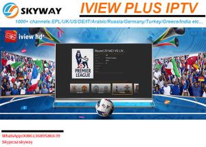 China UK IPTV iview plus apk with UK Germany HD channels with 7days catch up funtion factory