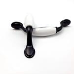 OEM 142mm Zinc Alloy Handle White Ceramics Vintage Drawer Knob