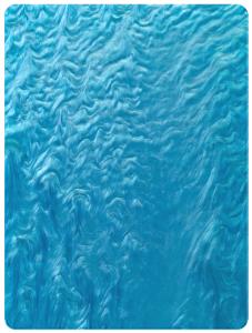 China 1/8&quot; Blue Pearl Acrylic Sheets For Art Crafts Decoration factory