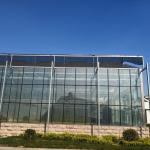 Farm Agriculture Greenhouse Equipments Multi Span Glass Inner Outer Shading