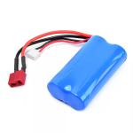 ICR18650 2S1P Li Ion Rechargeable Batteries 7.4V 1800 2000 2500mAh