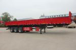 Suspension leaf springs steel sidewall side tipping flatbed trailers with side