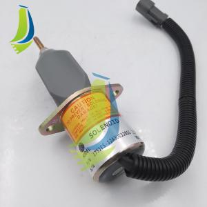 China 1751ES-12A3UC12B1S Fuel Shutoff Solenoid For R210-5 Excavator factory